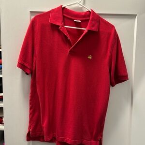 Brooks brothers red polo size small men